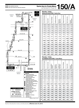 Route 150/121917 a 5:58 6:04 6:14 6:20 6:28 6:43 6:53 7:01