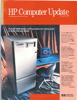 A Publication of Hewlett-Packard November 1992