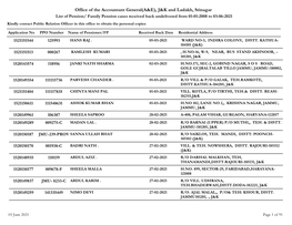 Office of the Accountant General(A&E), J&K and Ladakh