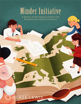 Minder Initiative a Review of the Popular Initiative That Revolutionised Swiss Governance
