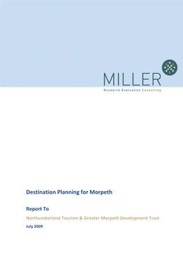 Morpeth Town Welcome Destination Plan