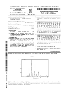 WO 2012/145581 Al 26 October 2012 (26.10.2012) P O P C T