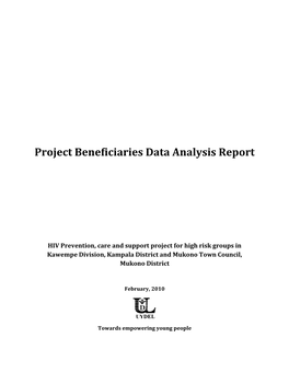 Project Beneficiaries Data Analysis Report