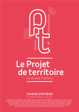 Le Projet De Territoire De Grand Poitiers