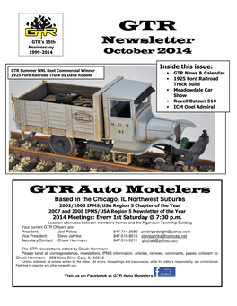 2014 10 GTR News