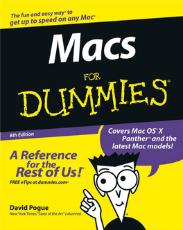 Macs for Dummies, Eighth Edition