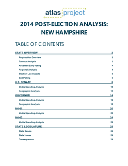 2014 Post-Election Analysis: New Hampshire