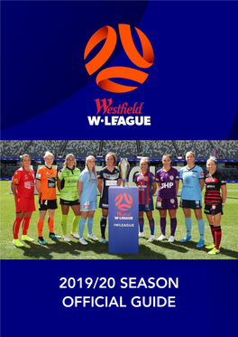 Westfield W-League 2019/20 Season Guide