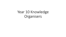 Year 10 Knowledge Organisers Year 10 Religious Studies: Key Knowledge: Things I Need to Be Able to Do Buddhist Beliefs: Sept-Dec