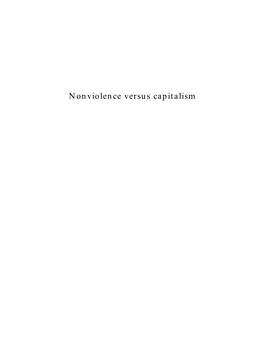 Nonviolence Versus Capitalism by Brian Martin