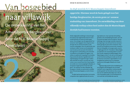 Naar Villawijk Huidige Bergkwartier, De Eerste Grote 20E-Eeuwse Stadsuitleg Van Amersfoort