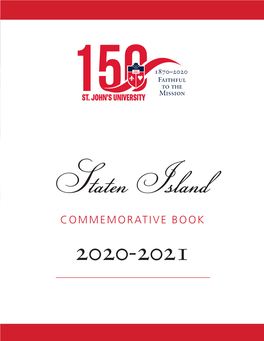 Commemorative Book 2020-2021 St