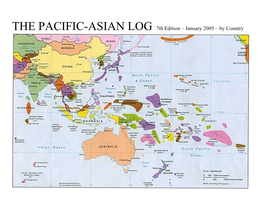 Pacific Asian Log, 7Th Edition