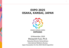 Expo 2025 Osaka, Kansai, Japan