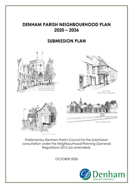 Denham Parish Neighbourhood Plan 2020 – 2036