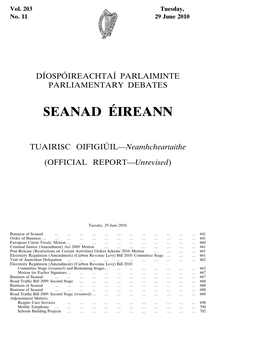 Seanad Éireann