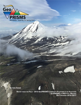 Geo PRISMS Newsletter - Issue No