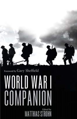MATTHIAS Strohnedited by © Osprey Publishing • WORLD WAR I COMPANION