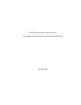 COVID, Communication, and Controversy