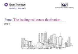 Pune: the Leading Real Estate Destination