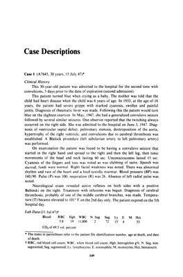 Case Descriptions