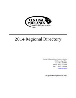 2014 Regional Directory