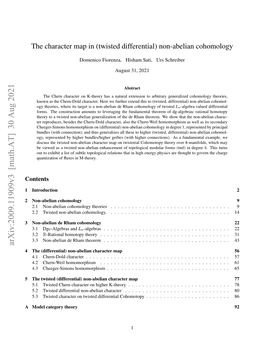 The Character Map in (Twisted Differential) Non-Abelian Cohomology