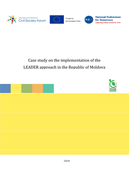 Case Study on the Implementation of the LEADER Approach in the Republic of Moldova