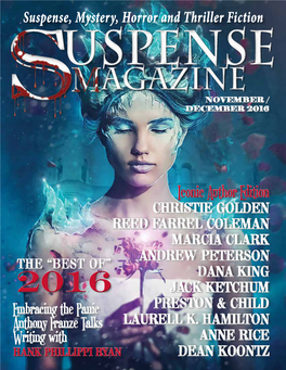 Suspense Magazine November 2016