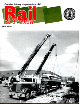 Canada's Railway Magazine Since 1945 JULY 1996