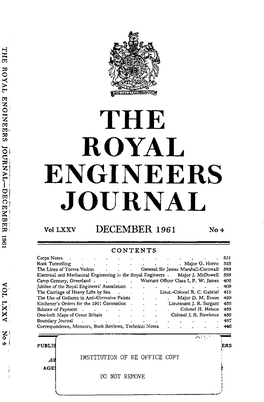 Royal Engineers Journal