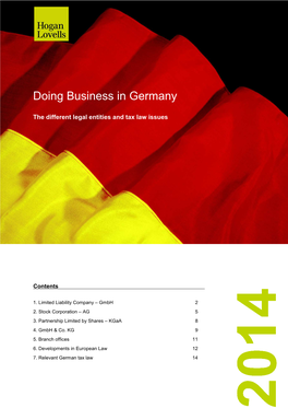 Doing Business in Germany