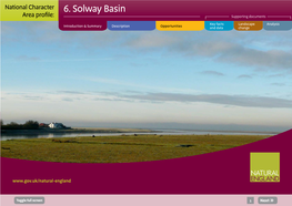6. Solway Basin Area Profile: Supporting Documents