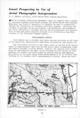 Gravel Prospecting by Use of Aerial Photographic Interpretation R