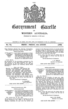 Uv4rnmirni of WESTERN AUSTRALIA