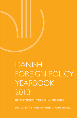 Danish Foreign Policy Yearbook 2013