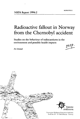 Radioactive Fallout in Norway from the Chernobyl Accident