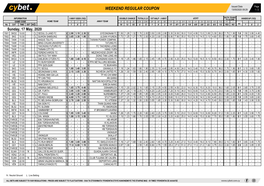 Weekend Regular Coupon 13/05/2020 09:29 1 / 2