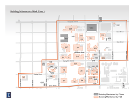 Building Maintenance Work Zone 1