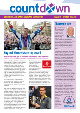 Chairman's View Hoy and Murray Share Top Award