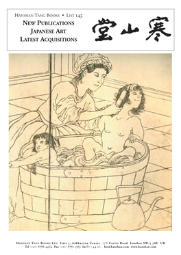 New Publications Japanese Art Latest Acquisitions