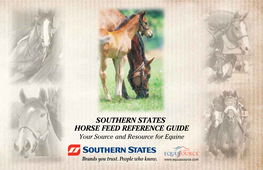 Southern States Horse Feed Reference Guide