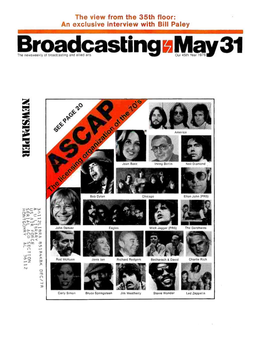 Broadcasting May31