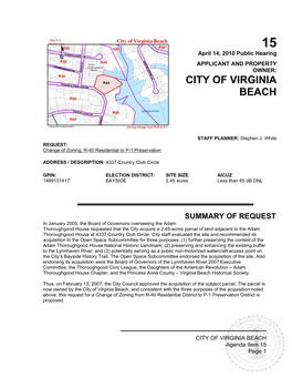 Rezoning and CUP Template