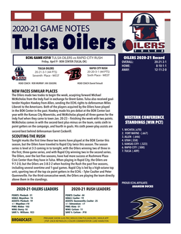 2020-21Game Notes