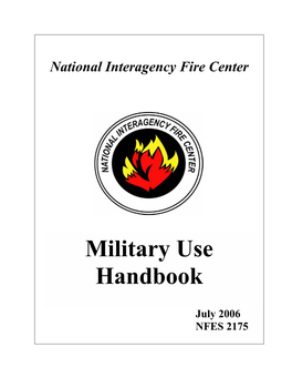 Military Use Handbook