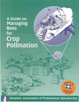 A Guide to Managing Bees for Crop Pollination