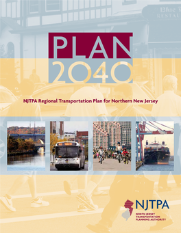 NJTPA Regional Transportation Plan for Northern New Jersey