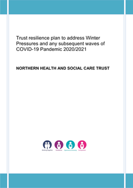 Trust Resilience Plan to Address Winter Pressures and Any Subsequent Waves of COVID-19 Pandemic 2020/2021