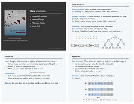 DATA STRUCTURES ‣ Amortized Analysis ‣ Binomial Heaps